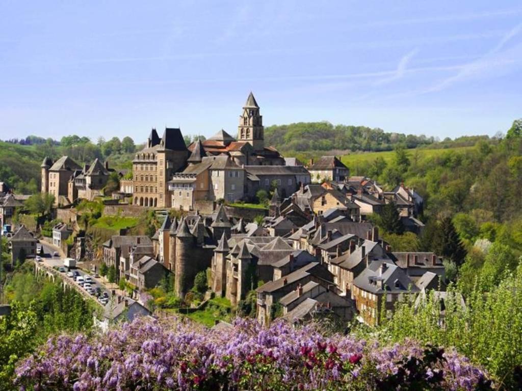 Les Gites Du Gauliat Espartignac Exteriör bild
